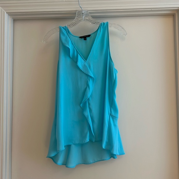 Banana Republic Factory Size Small Teal Camisole - Picture 1 of 17
